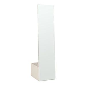 Oglinda de podea si suport haine 2 in 1 Saden 165x40x51 cm [en.casa]