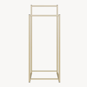Suport pentru haine metalic cu 2 sine de sine statator Holtalen 100x40x30 cm [en.casa]