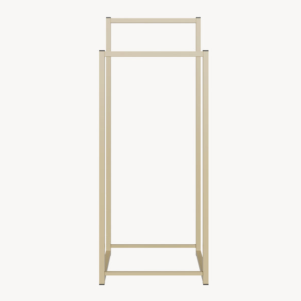 Suport pentru haine metalic cu 2 sine de sine statator Holtalen 100x40x30 cm [en.casa]