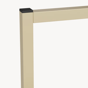 Suport pentru haine metalic cu 2 sine de sine statator Holtalen 100x40x30 cm [en.casa]