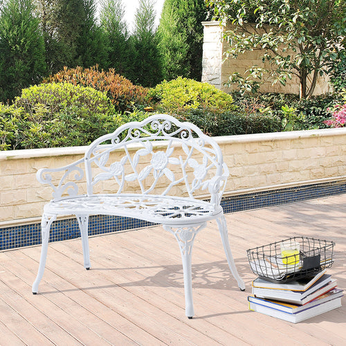 Banca gradina design Vintage 99 x 54 x 78 cm culori diferite [casa.pro]