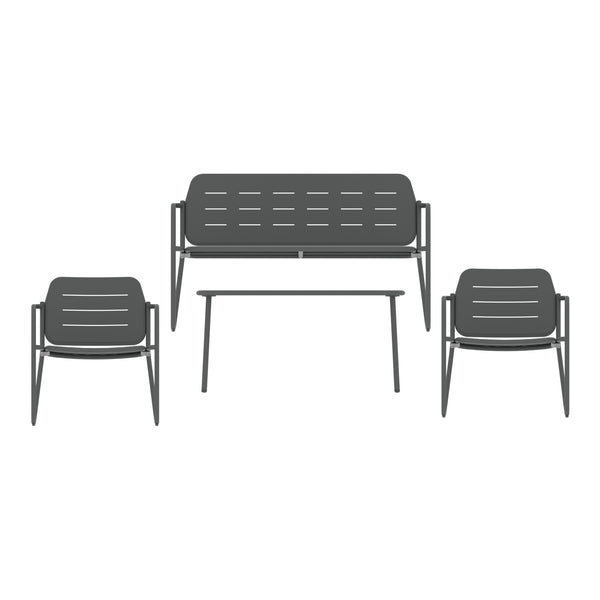 Set mobilier gradina Andria otel [casa.pro]