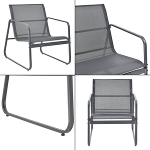 Set 4 piese mobilier gradina Anzi culori diferite [casa.pro]