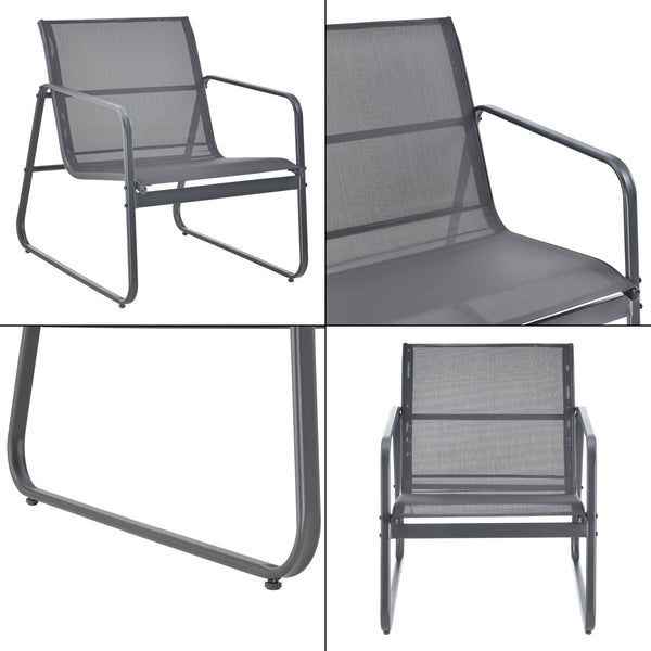 Set 4 piese mobilier gradina Anzi culori diferite [casa.pro]