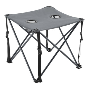 Set camping pliabil Banzi 1 masa si 2 scaune textil [casa.pro]
