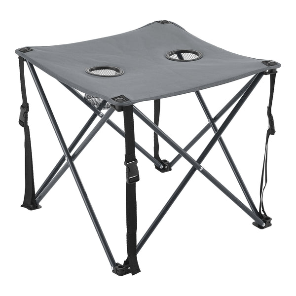 Set camping pliabil Banzi 1 masa si 2 scaune textil [casa.pro]