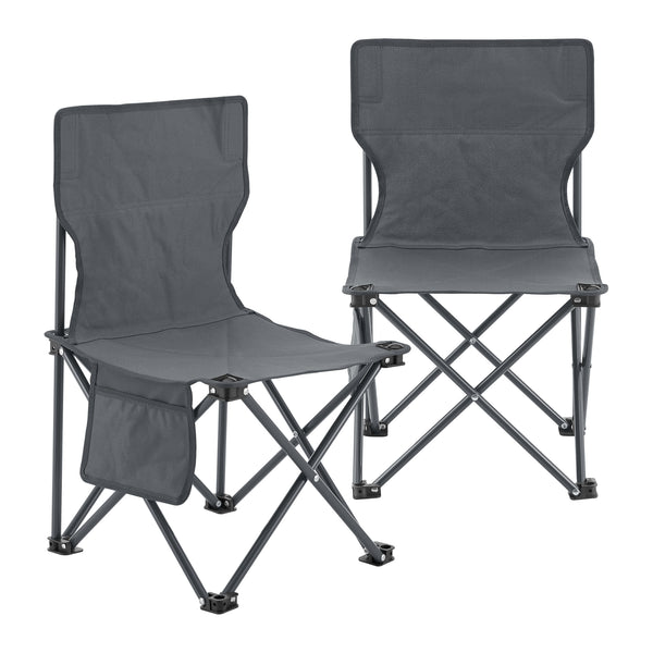 Set camping pliabil Banzi 1 masa si 2 scaune textil [casa.pro]