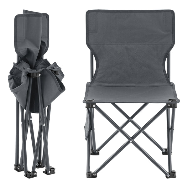 Set camping pliabil Banzi 1 masa si 2 scaune textil [casa.pro]