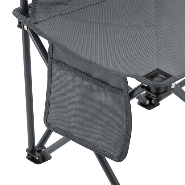 Set camping pliabil Banzi 1 masa si 2 scaune textil [casa.pro]