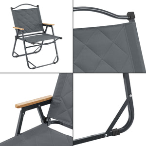 Set 5 piese mobilier gardina Botrugno 1 masa fixa si 4 scaune pliabile aluminiu textil  [casa.pro]