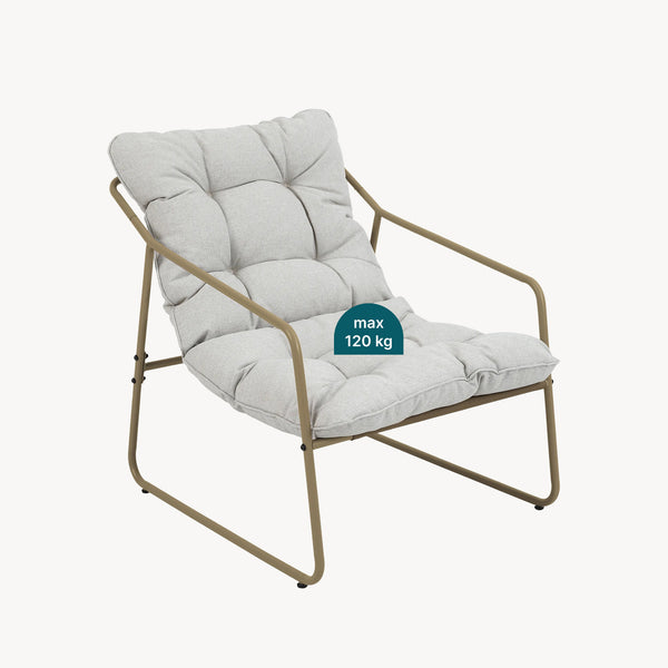 Set 5 piese mobilier gradina Kivanta [en.casa]
