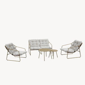 Set 5 piese mobilier gradina Kivanta [en.casa]
