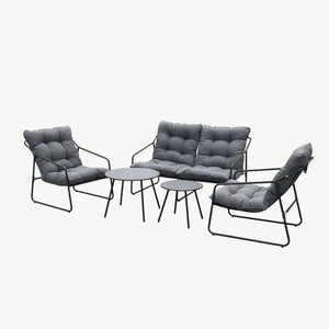 Set 5 piese mobilier gradina Kivanta [en.casa]