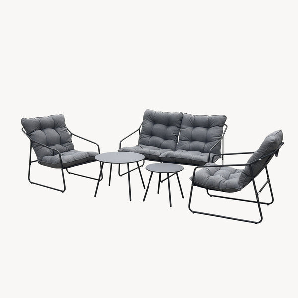 Set 5 piese mobilier gradina Kivanta [en.casa]
