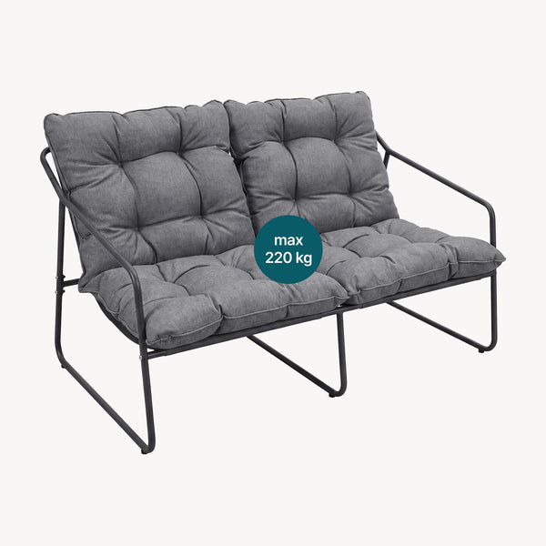 Set 5 piese mobilier gradina Kivanta [en.casa]