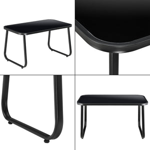 Set mobilier gradina Palencia masa 2 scaune banca culori diferite [en.casa] 