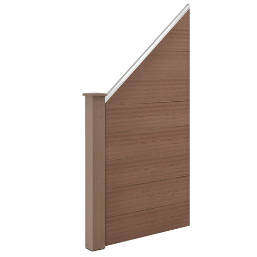Gartenzaun Segovia WPC in versch. Ausführungen [neu.holz] - premiumXL