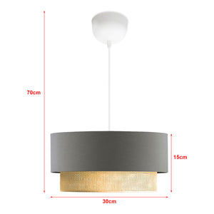 Lampa suspendata Loughborough 1 x E27 max 20W  70 cm [lux.pro]