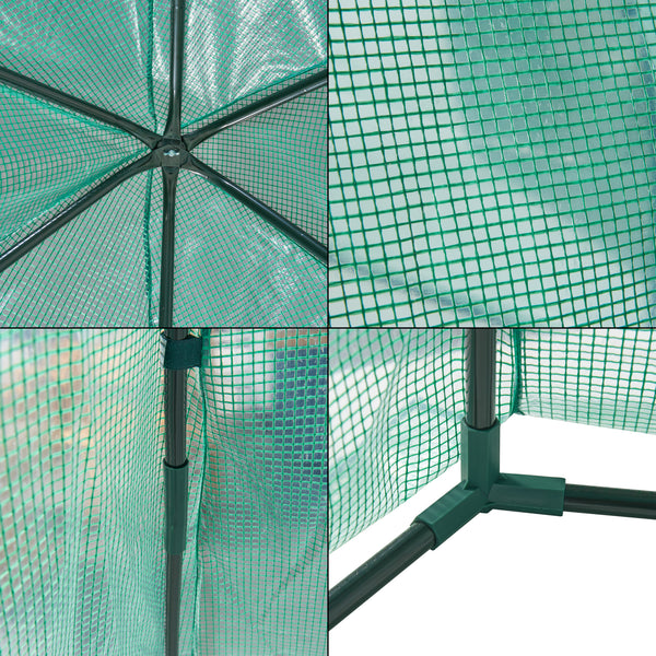 Sera gradina Hunze 183 x 160 cm culori diferite [en.casa]
