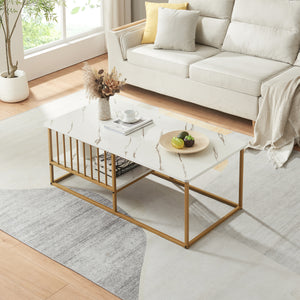 Masuta cafea Raukurg 120x60x44 cm  [en.casa]