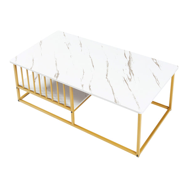 Masuta cafea Raukurg 120x60x44 cm  [en.casa]