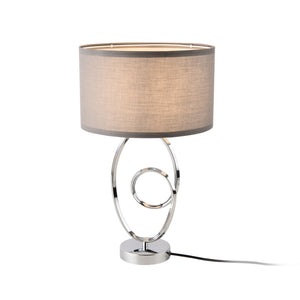 Lampa de masa crom/gri inaltimi diferite [lux.pro]