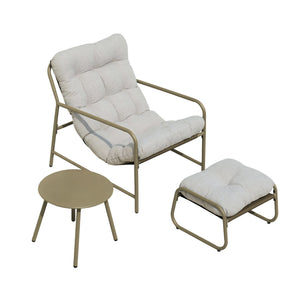 Set 3 piese mobilier gradina Trerdfjoa [en.casa]