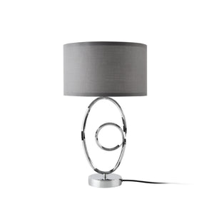 Lampa de masa crom/gri inaltimi diferite [lux.pro]