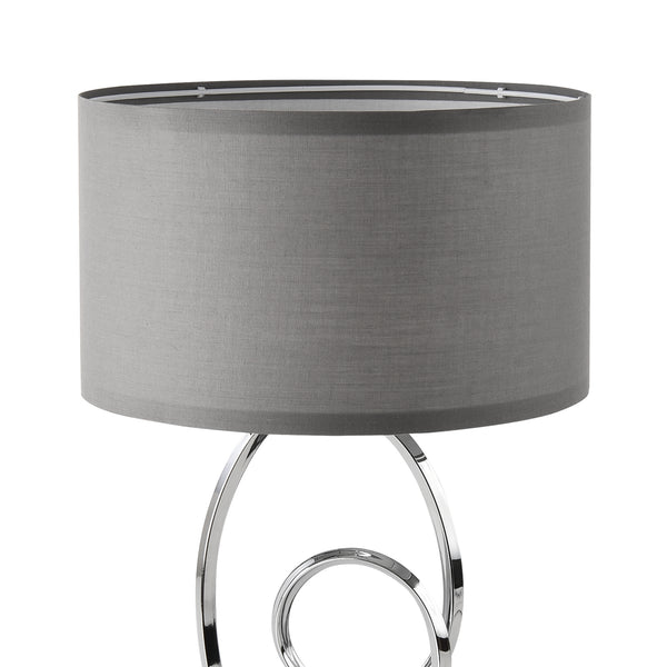 Lampa de masa crom/gri inaltimi diferite [lux.pro]