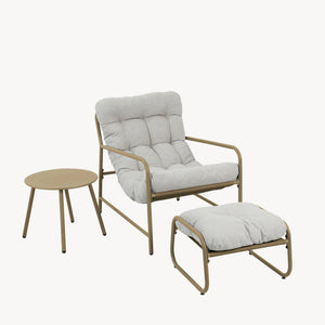Set 3 piese mobilier gradina Trerdfjoa [en.casa]