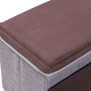 Scara caini Vojens 30kg MDF maro gri [en.casa]