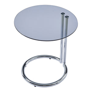 Masuta rotunda Ylivieska 46x44,5 cm metal [en.casa]