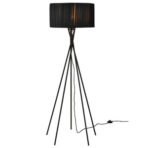 Lampa de podea Black Mikado 155 cm iluminat sufragerie  negru [lux.pro]