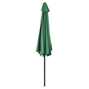 Umbrela semicirculara HU300 Eger 300x150x30 cm [casa.pro]
