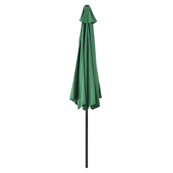 Umbrela semicirculara HU300 Eger 300x150x30 cm [casa.pro]