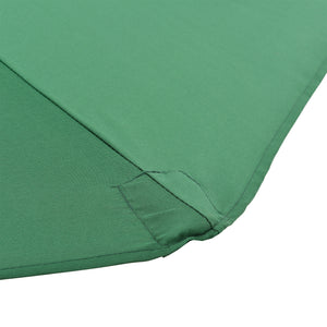 Umbrela semicirculara HU300 Eger 300x150x30 cm [casa.pro]