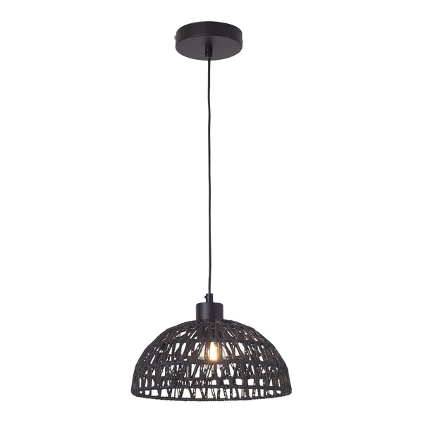 Lampa de plafon Alton 156 cm 1 x E27 60W metal ratan [lux.pro]