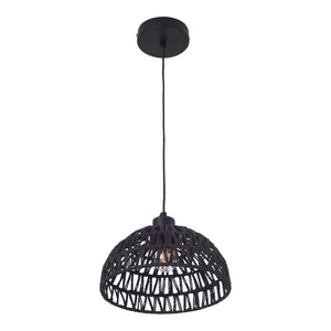 Lampa de plafon Alton 156 cm 1 x E27 60W metal ratan [lux.pro]