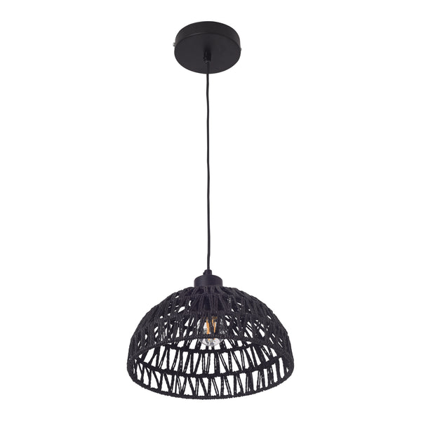 Lampa de plafon Alton 156 cm 1 x E27 60W metal ratan [lux.pro]