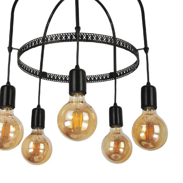 Lustră suspendată Llandudno E27 metal în diferite culori și dimensiuni [lux.pro]