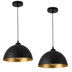 Set 2 bucati lustra Toulon 60W culori diferite [lux.pro]