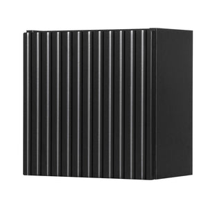 Dulap baie perete Newport negru en.casa