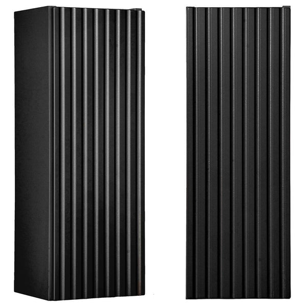 Dulap baie perete Newport negru en.casa