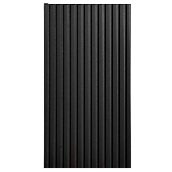 Dulap baie perete Newport negru en.casa