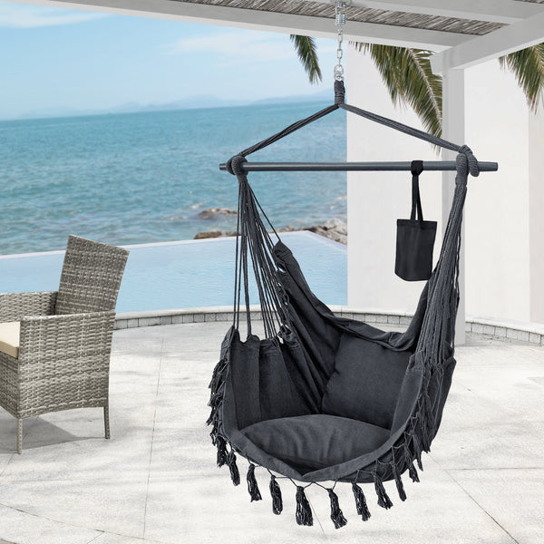 Scaun suspendat Aranga 120 Kg culori diferite [en.casa]