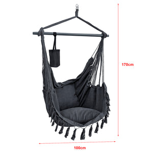 Scaun suspendat Aranga 120 Kg culori diferite [en.casa]