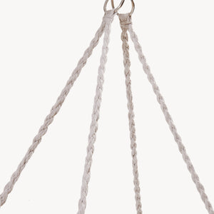 Fotoliu suspendat Kailua 135x129 cm crem deschis [casa.pro] 