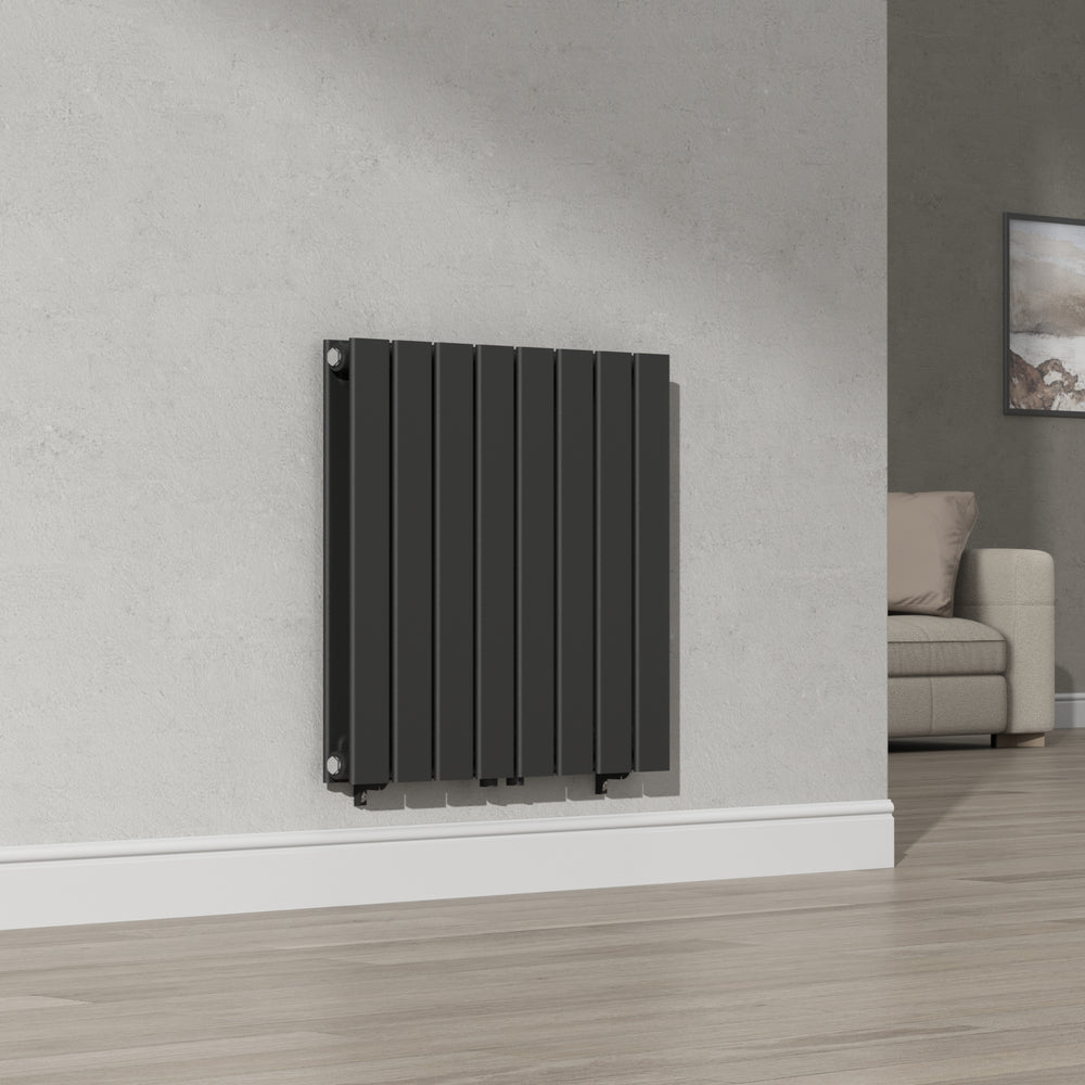 Radiator dublu Nore 60x60cm negru 809W [neu.haus]
