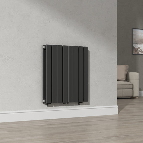 Radiator dublu Nore 60x60cm negru 809W [neu.haus]
