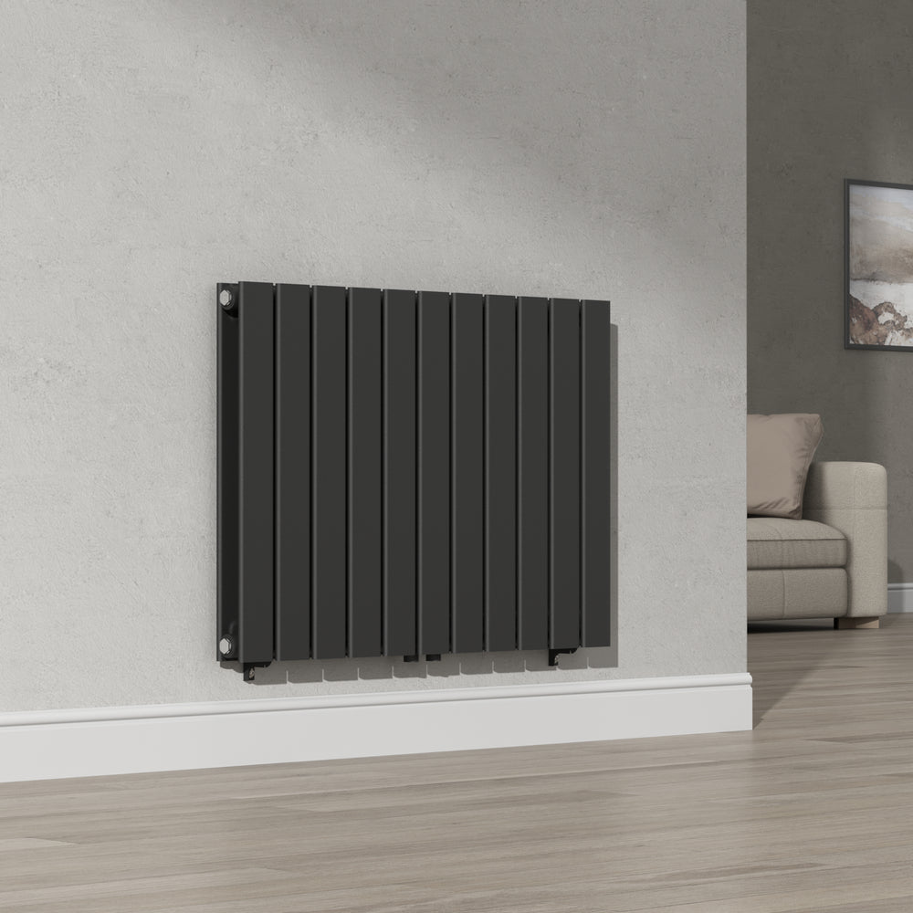 Radiator dublu Nore 60x80cm negru 1097W [neu.haus]